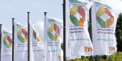 Photo: REHACARE flags in the wind