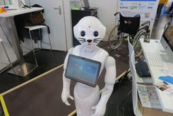 Photo: Pepper the caring robot; Copyright: beta-web/Schlüter